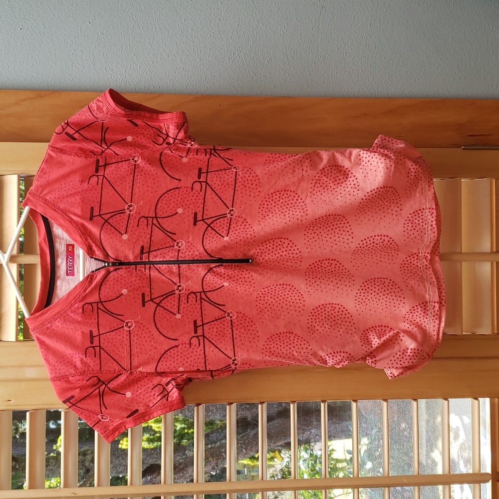 Terry short sleeve bike jersey